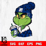 Boujee grinch SOUTH ALABAMA JAGUARS svg eps dxf png file, Digital Download