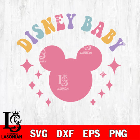 Disney Baby svg eps dxf png file, Digital Download, Instant Download