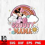 Grovvy mama svg svg svg eps dxf png file, Digital Download, Instant Download