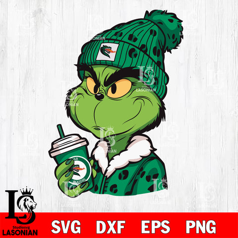 Boujee grinch UAB BLAZERS svg eps dxf png file, Digital Download