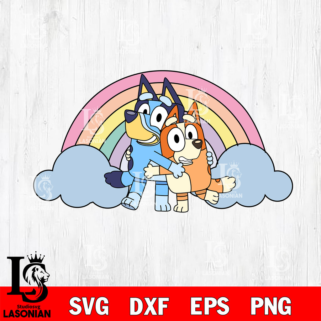 Bingo Bluey Svg, Bingo Svg, Bluey Svg, Cartoon Svg, Png Eps