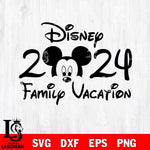 Mouse SVG, Family Vacation SVG, Family Vacation 2024 svg, disney 2024 svg eps dxf png file, Digital Download, Instant Download