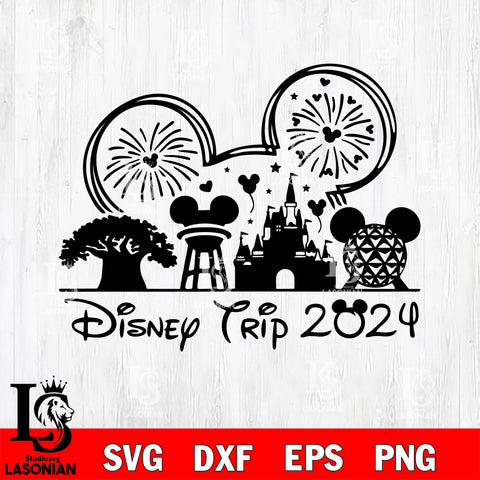 Mouse bundle SVG, Family Vacation svg , Disney trip 2024 svg eps dxf png file, Digital Download, Instant Download