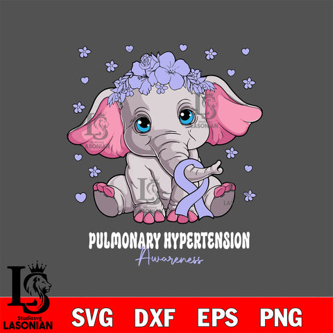 pulmonary hypertension awareness 8 Svg Eps Dxf Png File, Digital Download, Instant Download