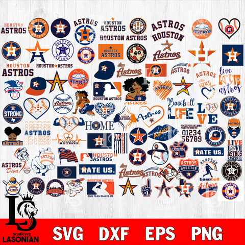 Houston Astros bundle svg, MLB svg , 450+ file Houston Astros bundle s –  lasoniansvg