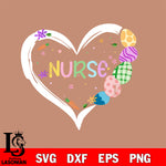 Nurse Easter svg eps png dxf file, Digital Download