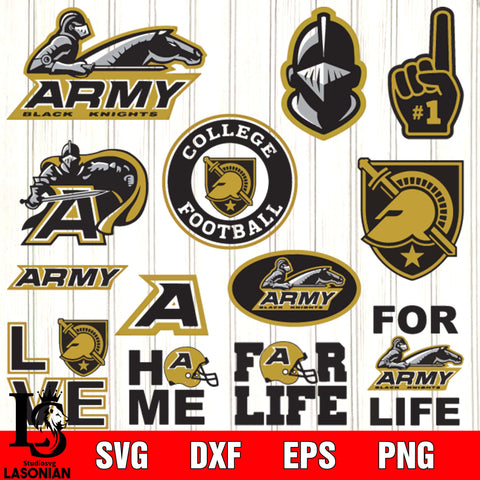 Bundle Logo Army West Point svg eps dxf png file