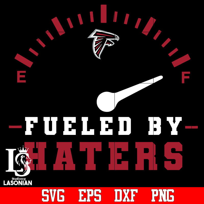 Atlanta Falcons Fueled by Haters svg,eps,dxf,png file – lasoniansvg