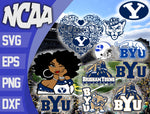 Bundle BYU Cougars svg eps dxf png file