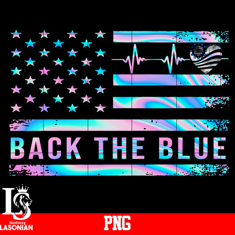 Back The Blue png file