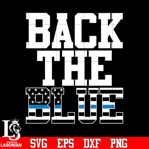 Back the blue glitter svg eps dxf png file