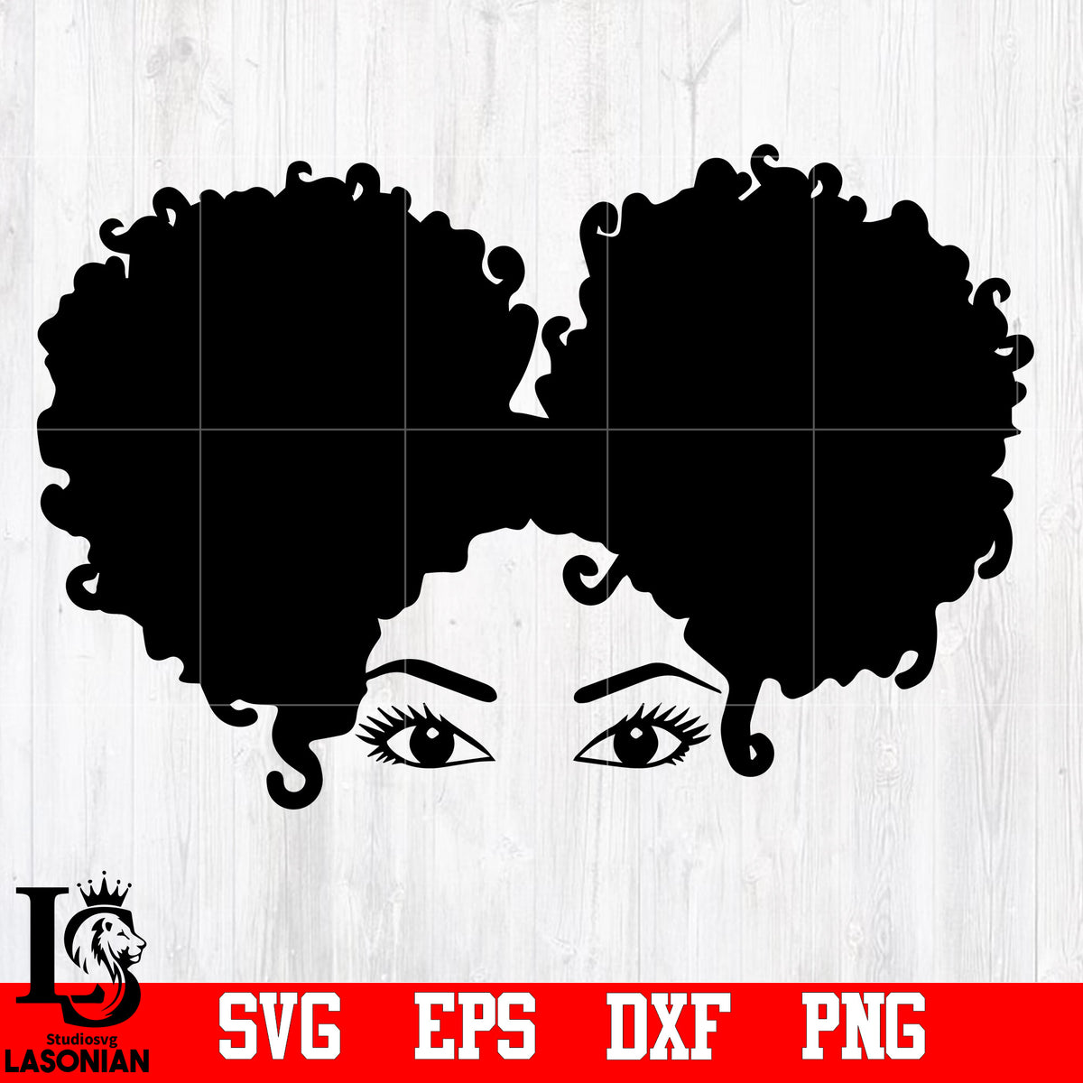 Black woman svg – Afro woman svg – Black girl svg Afro Puffs Pretty bl ...