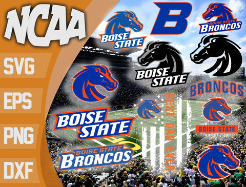 Boise State Broncos svg eps dxf png file, bundle ncaa svg, ncaa svg