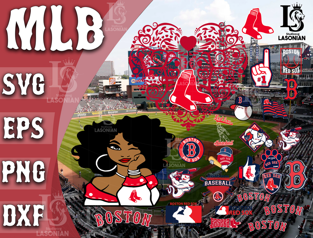 Boston Red Sox SVG Files, Cricut, Silhouette Studio, Digital Cut Files –  lasoniansvg