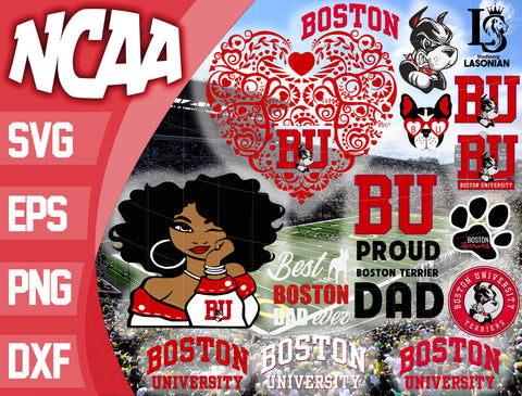 Boston University Terriers svg eps dxf png file, bundle ncaa svg, ncaa svg