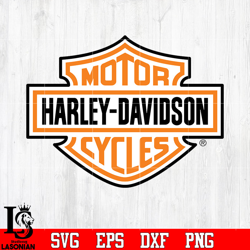 Harley-Davidson Motor Cycles Vector Logo - (.SVG + .PNG) -  FindVectorLogo.Com