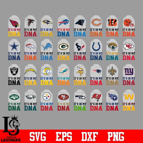 I'ts in my DNA Philadelphia Eagles svg eps dxf png file – lasoniansvg