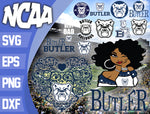 Butler Bulldogs svg svg eps dxf png file, bundle ncaa svg, ncaa svg