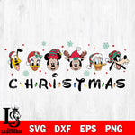 Disney Christmas  svg eps dxf png file