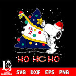 Chicago Bears nfl svg, snoopy christmas, Ho Ho Ho svg eps dxf png file, digital download