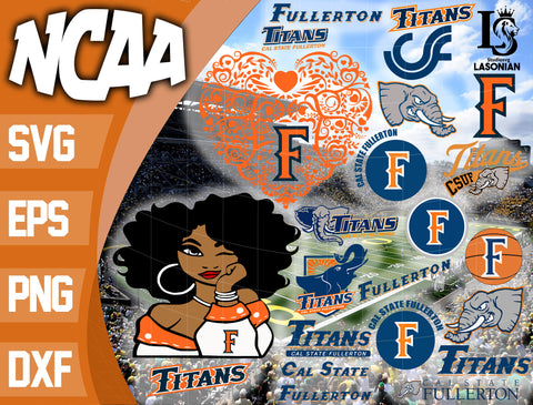 CSU Fullerton Titans svg eps dxf png file, bundle ncaa svg, ncaa svg