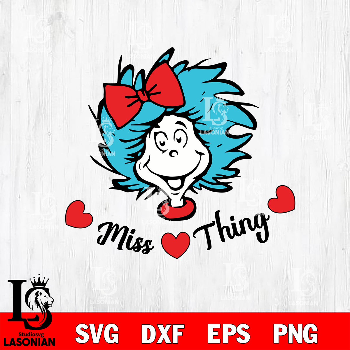 Dr Seuss svg , cat in the hat svg , Miss Thing svg, Thing 1 Thing 2 sv ...