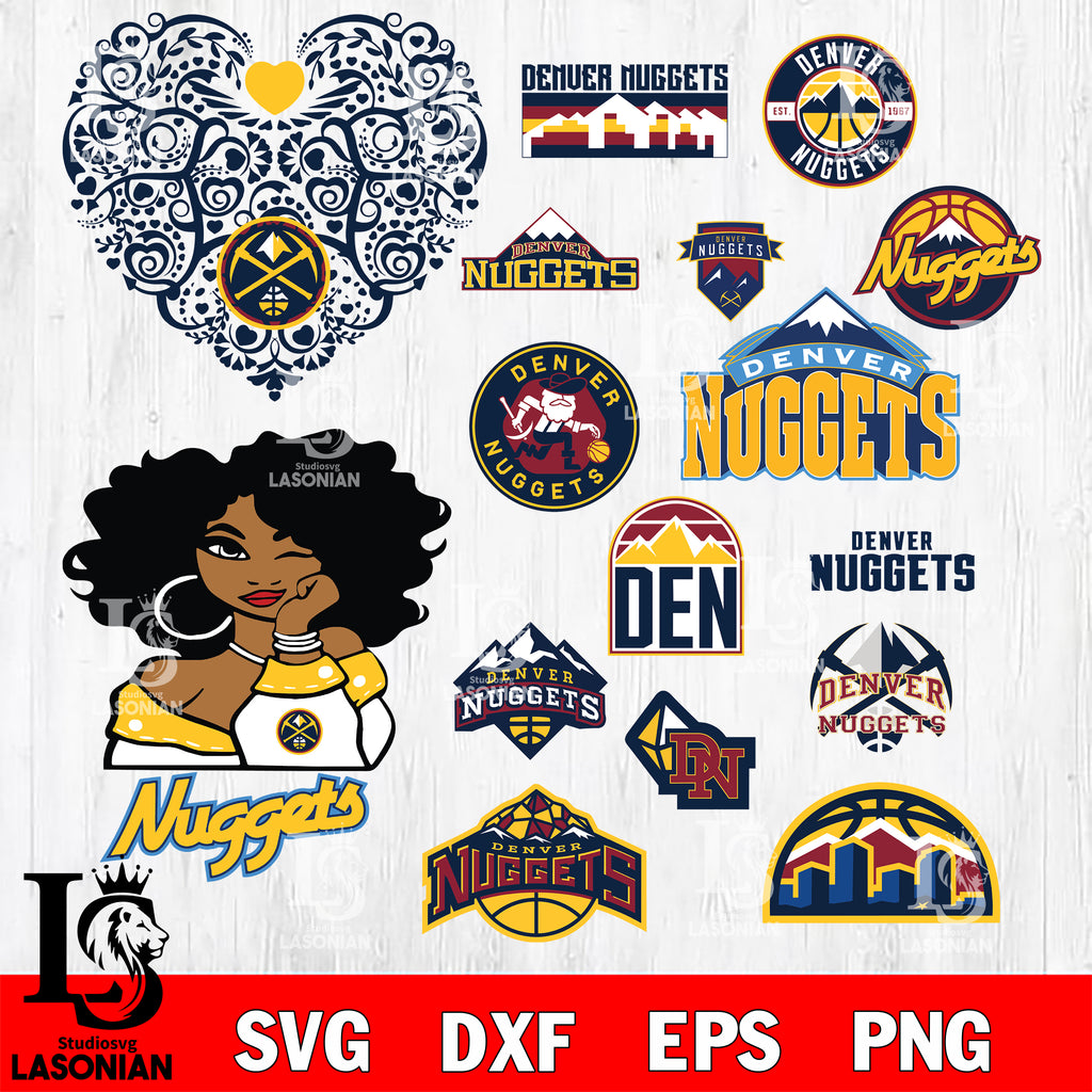 Denver Nuggets NBA Championship 2023 SVG Cutting Digital File