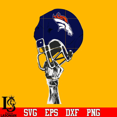 Helmet Denver Broncos svg,eps,dxf,png file – lasoniansvg