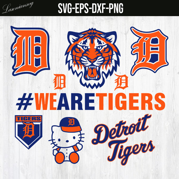 Detroit Tigers Hello Kitty svg, mlb svg, eps, dxf, png, digital file f – SVG  Sporty