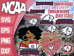 Dixie State Trailblazers svg,bundle Dixie State Trailblazers svg eps dxf png file, bundle ncaa svg, ncaa svg