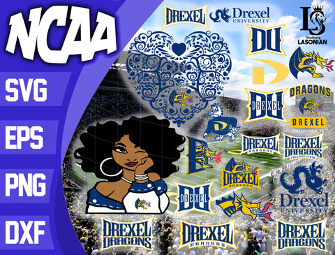 Drexel Dragons svg,bundle Drexel Dragons svg eps dxf png file, bundle ncaa svg, ncaa svg