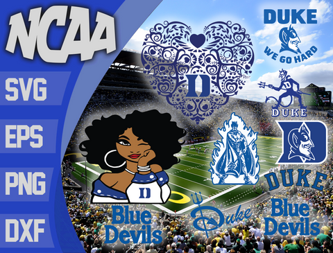 Duke Blue Devils svg svg eps dxf png file, bundle ncaa svg, ncaa svg