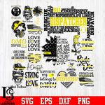 1 bundle Dispatcher vector random svg eps dxf png file