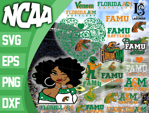 Florida A&M Rattlers svg eps dxf png file, bundle ncaa svg, ncaa svg