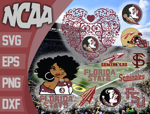 Florida State Seminoles svg svg eps dxf png file, bundle ncaa svg, ncaa svg