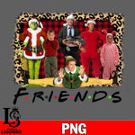 Friends christmas 26, grinch , alone home PNG file, digital download