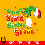 Grinch Grinch svg for cricut Stink Stank svg eps dxf png file