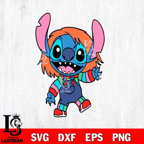 Stitch Chucky Good Guy svg eps dxf png file