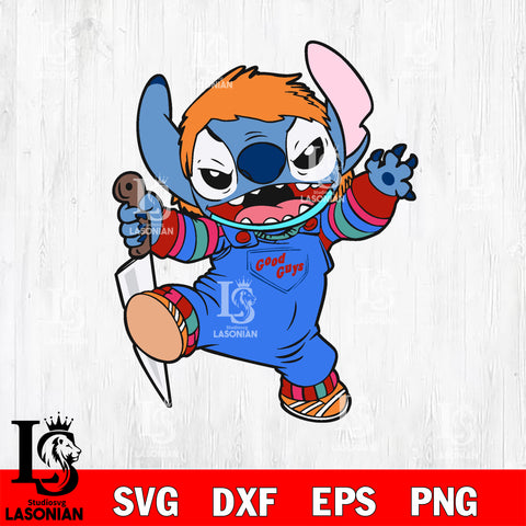 Chucky stitch halloween svg, halloween svg eps dxf png file