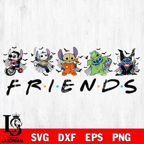 horror friends svg eps dxf png file