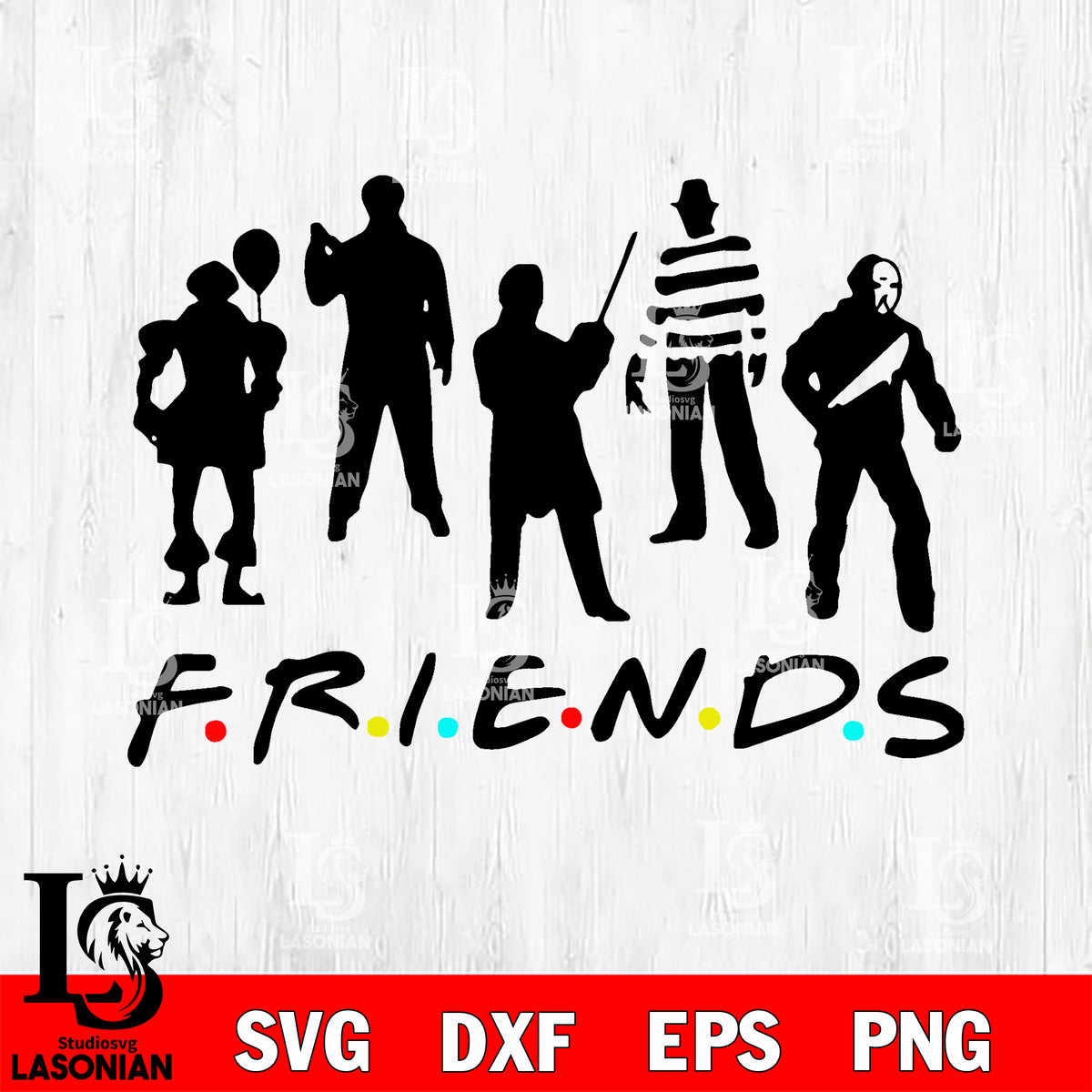 horror friend svg eps dxf png file – lasoniansvg