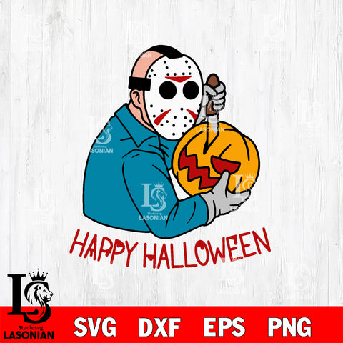 Jason Happy Halloween svg eps dxf png file