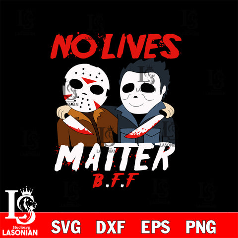 jason voorhees michael myers bff svg eps dxf png file