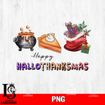 Happy hallothanksmas sublimation potion PNG file