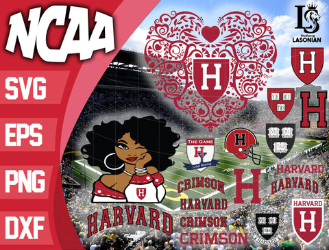 Harvard Crimson svg,bundle Harvard Crimson svg eps dxf png file, bundle ncaa svg, ncaa svg