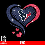 Houston Texans Heart PNG file