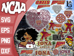 Iona Gaels svg, bundle Iona Gaels svg eps dxf png file, bundle ncaa svg, ncaa svg