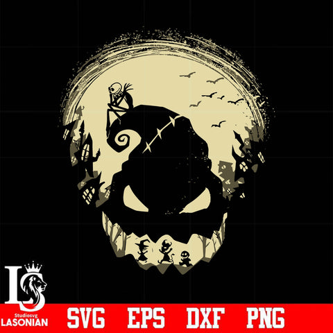 Jack Skellington svg, png, dxf, eps digital file