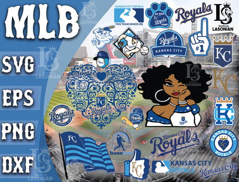MLB Kansas City Royals SVG, SVG Files For Silhouette, Kansas City Royals  Files For Cricut, Kansas City Royals SVG, DXF, EPS, PNG Instant Download. Kansas  City Royals SVG, SVG Files For Silhouette