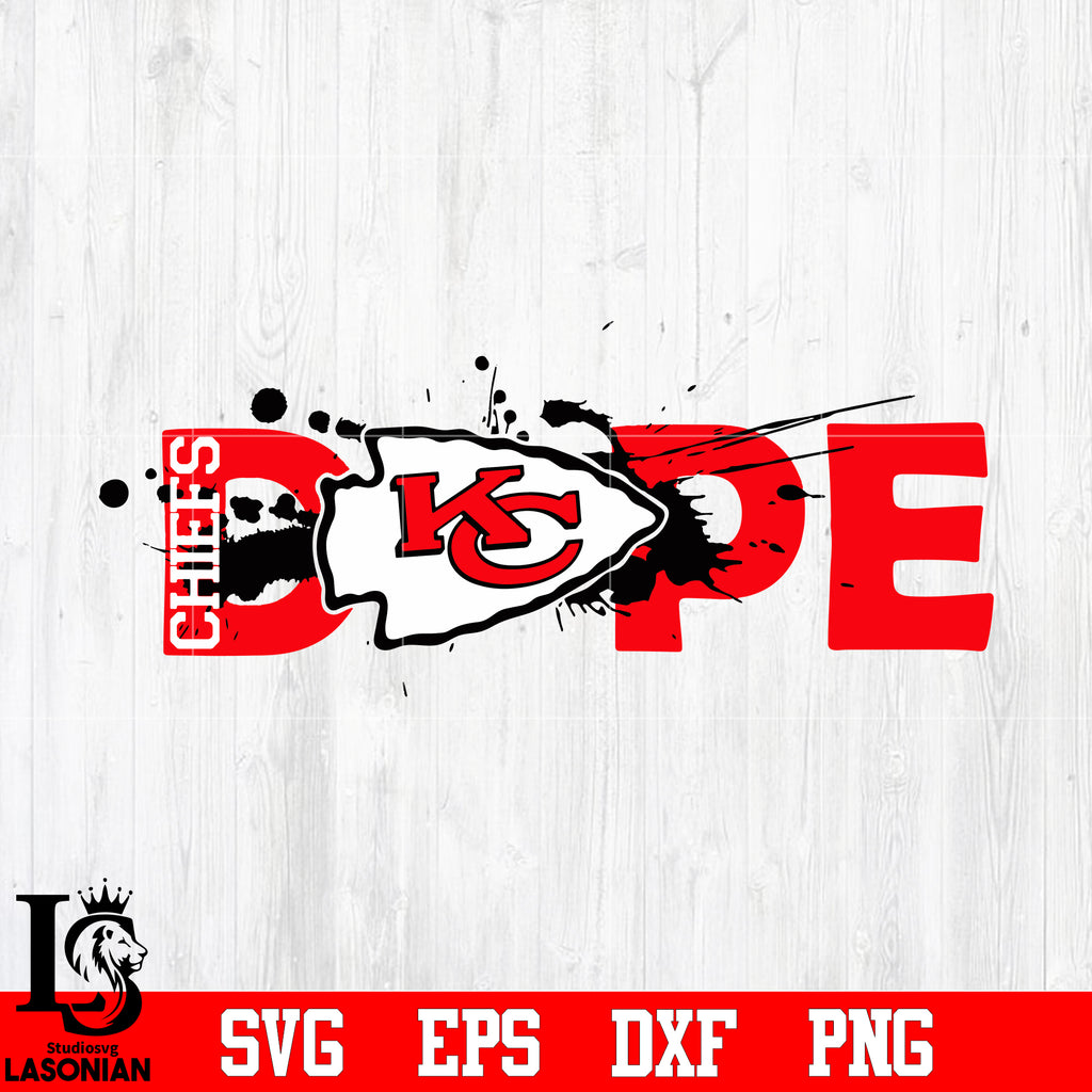 Kansas City Chiefs Heart 2 svg, nfl svg, eps, dxf, png, digital